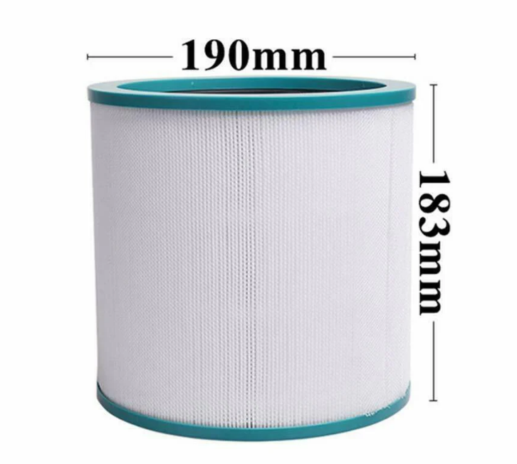 Compatible to fit Dyson TP00, TP03, AM11, TP02 Pure Cool Link Tower Series Air Purifier Fan 360° Evo Glass HEPA Filter