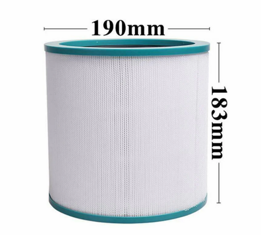 Compatible to fit Dyson TP00, TP03, AM11, TP02 Pure Cool Link Tower Series Air Purifier Fan 360° Evo Glass HEPA Filter