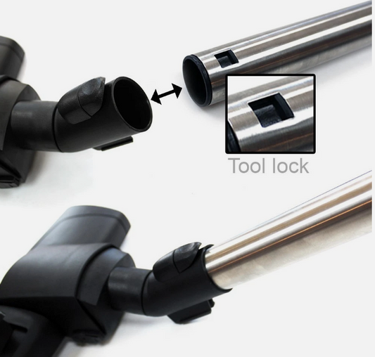 Compatible to fit Miele S8, S6, S5, S4, S2, S500-S858, S227-S456i, S1, C1, C2, C3, H1 Series Multi Floor Tool Nozzle (SBD285-3)