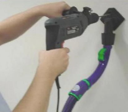 Universal Vario-Fitting Vacuum Cleaner Drill Dust Catcher Attachment Tool (30mm - 38mm)