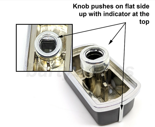 New Original Stoves, Belling, New World 444449570, 444449571, 444449572 Type Knob