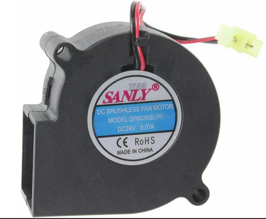 New Original Creda Dimplex Danville DNV20, Mansfield MAN20, Indulgence Optimyst Series Multi-Model Fitting DC Fan (24V)