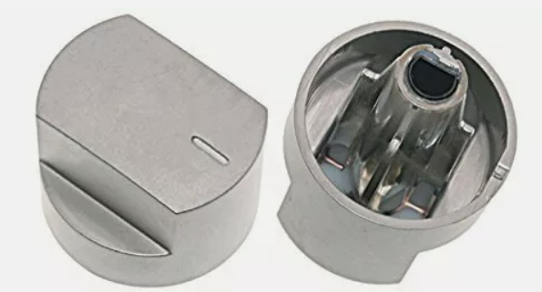 Compatible to fit Stoves, Belling, New World 61EDO, 61EDOBL Type Silver Oven Control Knob