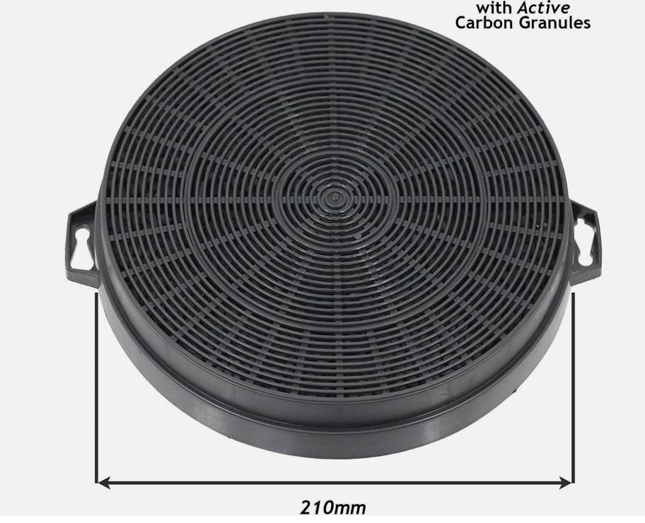 Zanussi Compatible Carbon Charcoal Hood Filter 210mm x 32mm MCFE43