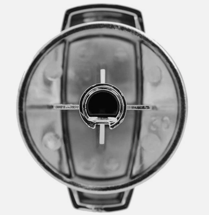 Compatible to fit Belling 100DF, 100DFT, 100G, 444442983 Series Chrome Control Knob