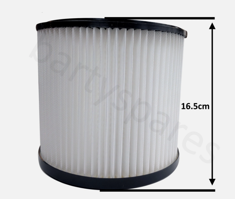 Cartridge Filter to fit Draper Perto fitmance Power B & Q Wet & Dry Vacuum Cleaner CLMWDPTOV, CLMWDTOV05065455 , CLMWDTOV