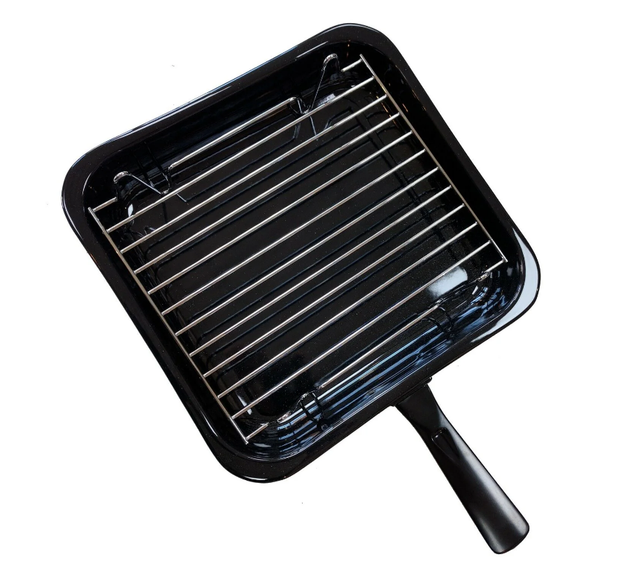 Universal Small Appliance Grill Pan Assembly to fit Boats, Caravans and Mobile Homes (285mm x 275mm)